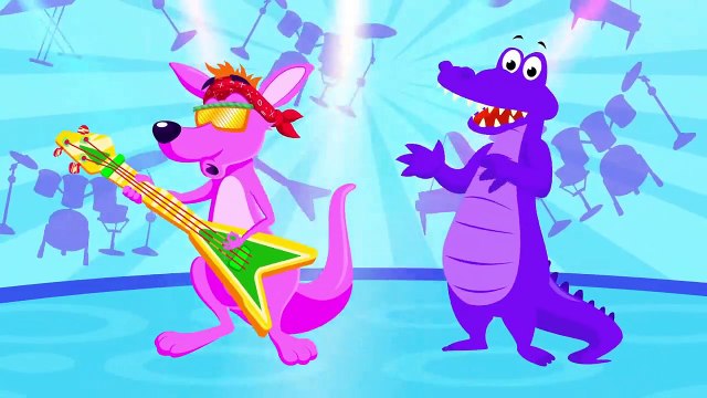 Walking In the Jungle Boogie, Baby Panda Bear, Tiger Boo Boo, Snake, Silly Baboon by Little Angel