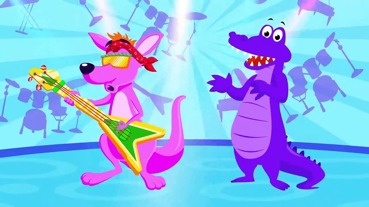 Walking In the Jungle Boogie, Baby Panda Bear, Tiger Boo Boo, Snake, Silly Baboon by Little Angel