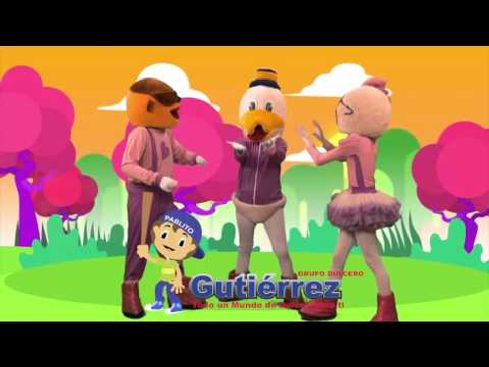 Las partes del cuerpo en la casita de las muñequitas