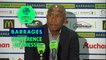Conférence de presse RC Lens - Dijon FCO (1-1) : Philippe  MONTANIER (RCL) - Antoine  KOMBOUARE (DFCO) - 2018/2019
