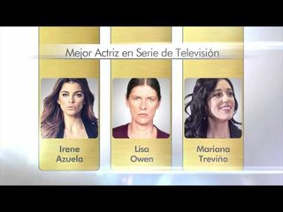 Nominación Mejor Actriz en Serie de Televisión