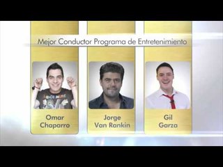 Nominación Mejor Conductor Programa de Entretenimiento