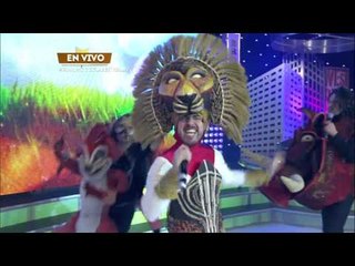 Jasso sorprende con su ambientación del musical Rey León