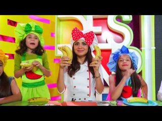 Las Cocineritas preparan rico postre de bananas