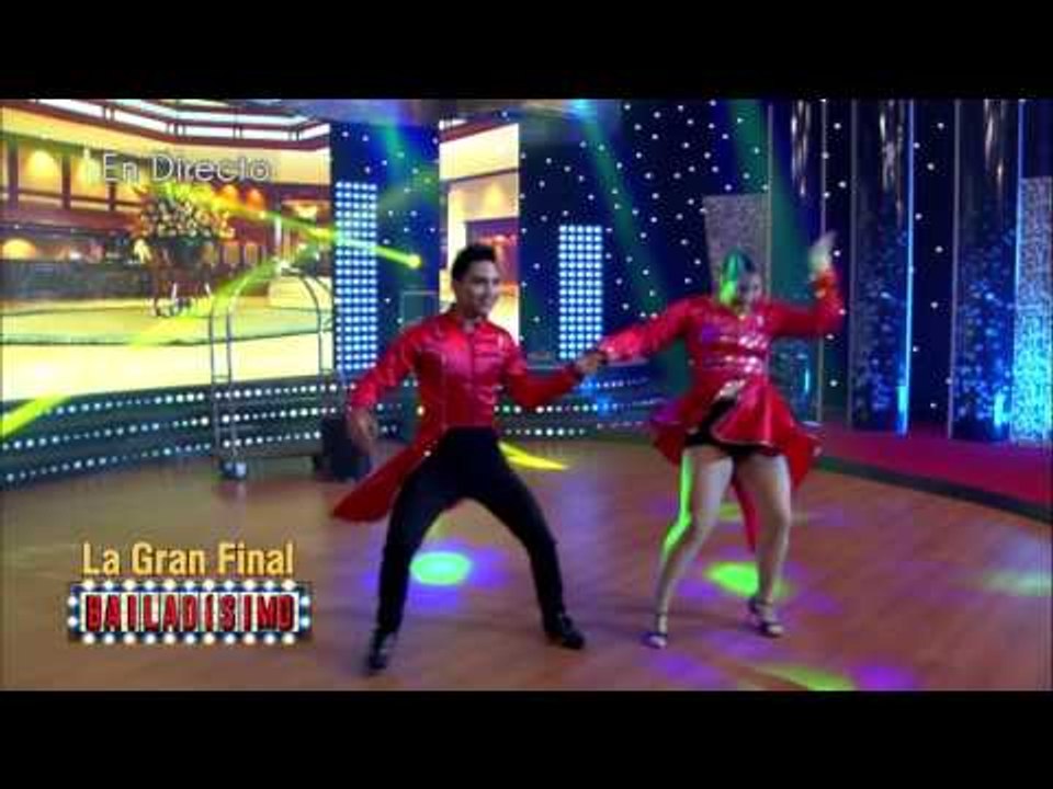 Venezia y Obsesión bailando quick step