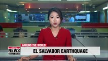 6.6M quake hits east coast of El Salvador early Thursday, no damage and injuries reported