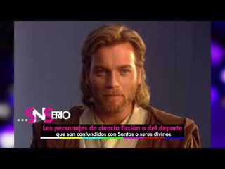 Cuando confunden personajes de ficción con santos