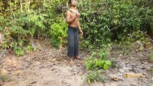 Building Top Secret Underground Bamboo House By Ancient Skill