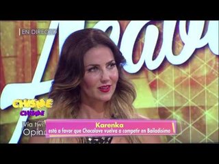 Karenka habla sobre la participación de Chocolove
