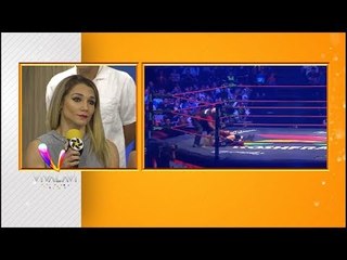 Sexy Star tuvo un problema en una pelea