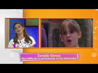 Zoraida Nos habla de su participación en televisión