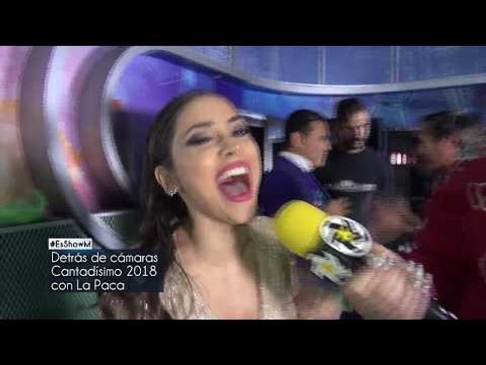 Detrás de cámaras de Cantadísimo