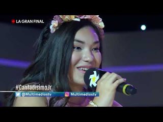 Karol Saucedo satisfecha con su trabajo | Cantadísimo Junior