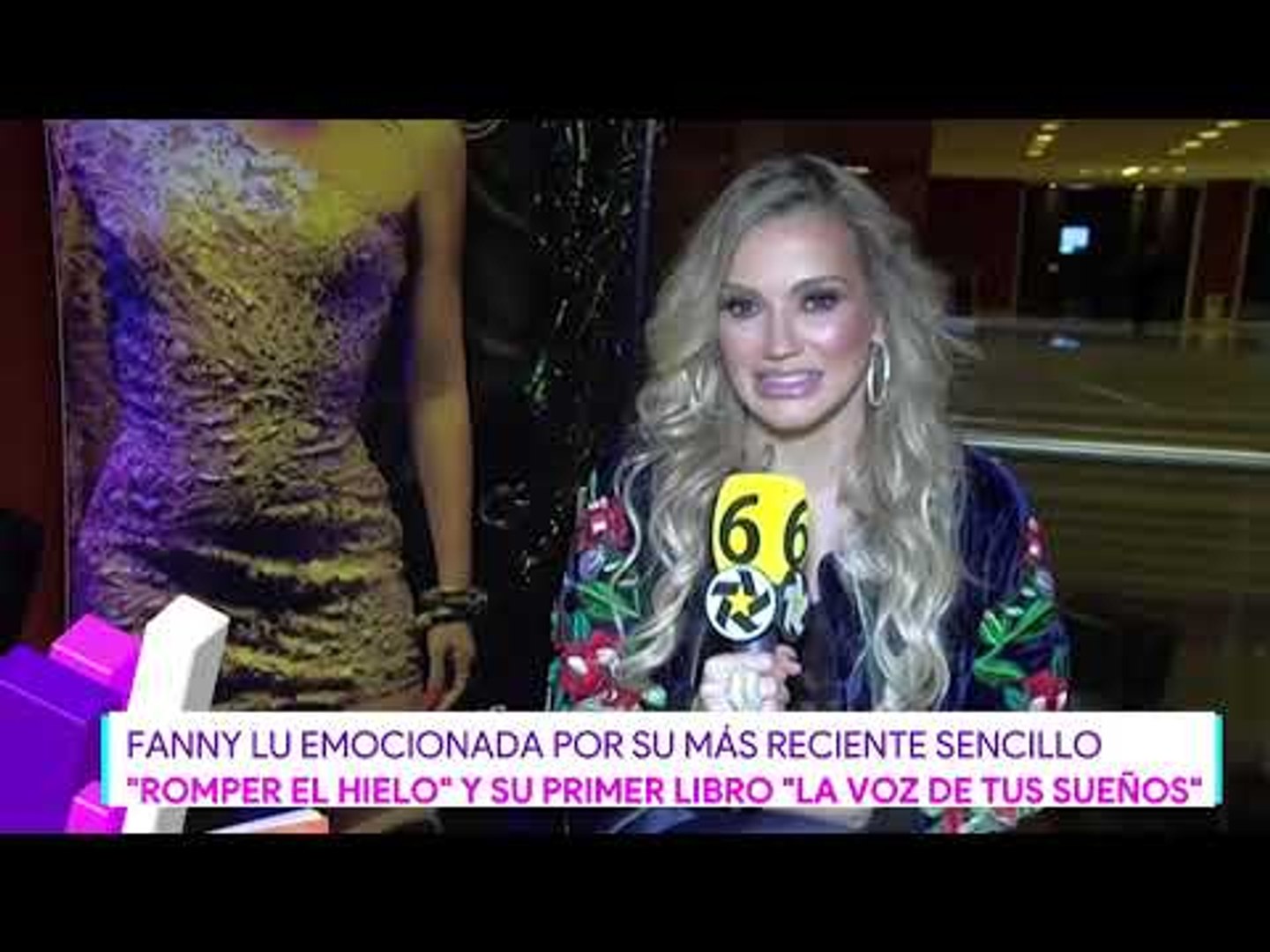 Fanny Lu emocionada por su más reciente sencillo