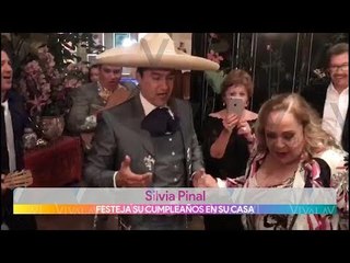 Silvia Pinal festeja su cumpleaños en su casa | Bailadísimo