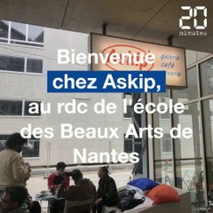 VIDEO. Nantes: Askip réunit laverie, café, et galerie d'art dans un même lieu