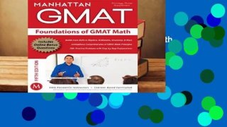 Full E-book  Foundations of GMAT Math, 2nd Edition  For Kindle