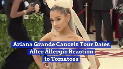 Tomatoes Got The Best Of Ariana Grande