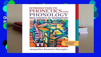 Online Introduction to Phonetics and Phonology: From Concepts to Transcription  For Free
