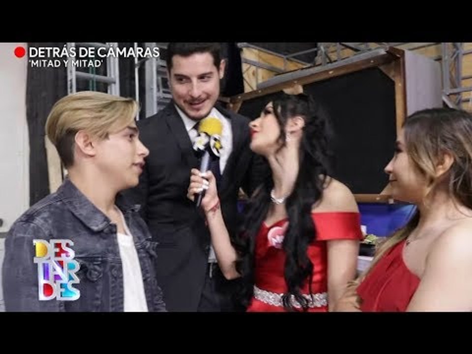 Detrás de cámaras de Mitad y Mitad | Destardes