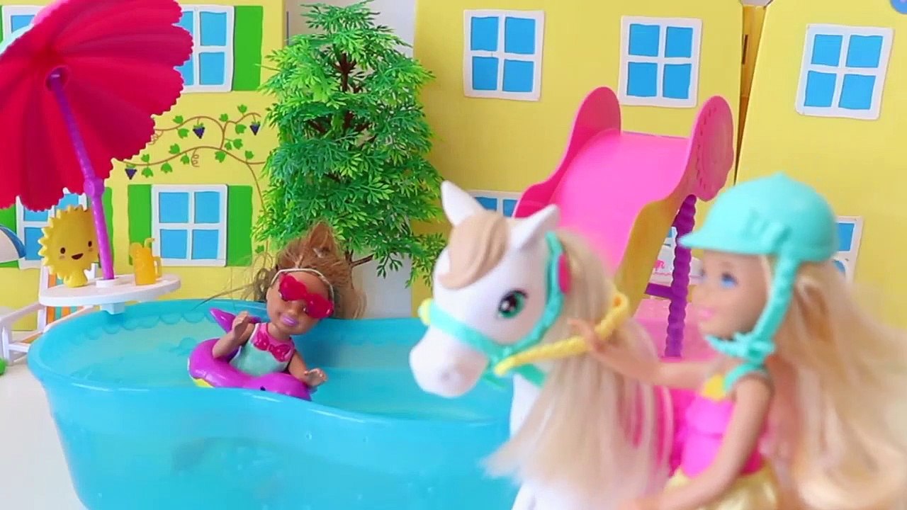 Barbie Doll Swimming Pool Party