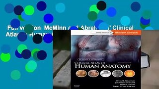 Full version  McMinn and Abrahams' Clinical Atlas of Human Anatomy Complete