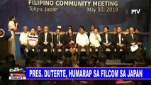 Pres. #Duterte, humarap sa Filipino community sa Japan #DuterteJapan2019