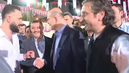 Bakan Soylu Sultangazi'de sahur programına katıldı
