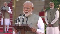 Modi Swearing In Ceremony में पीएम मोदी की Dress Code से खास Message, WATCH VIDEO | वनइंडिया हिंदी