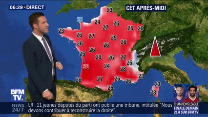 Pour la première fois de l'année, les températures dépasseront les 30 degrés