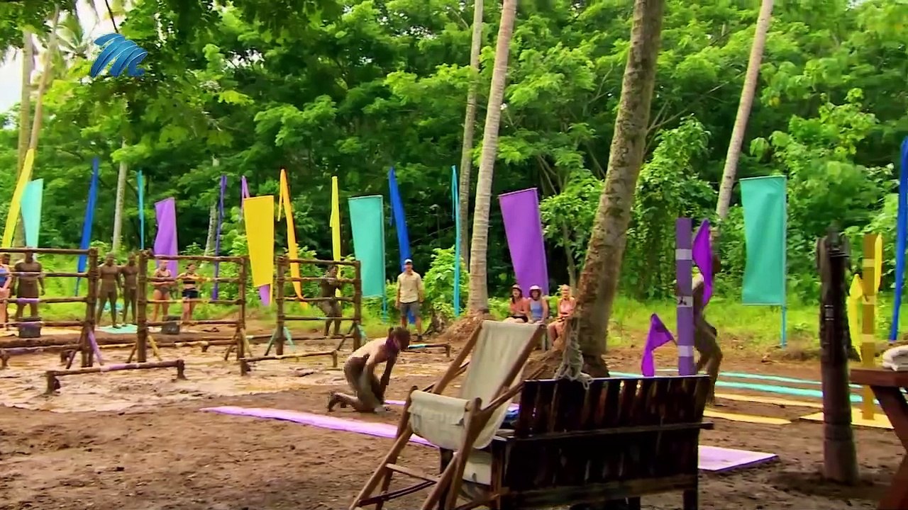 Survivor South Africa: Island of Secrets - Immunity Challenge: Mud Slide