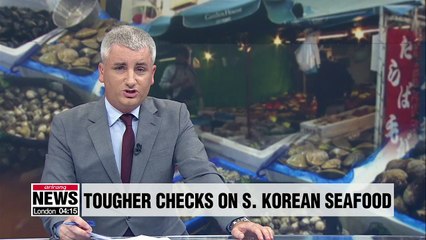 Japan to toughen quarantine inspections of S. Korean marine products from June