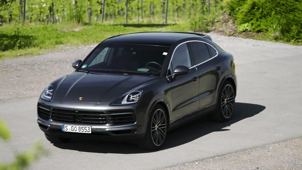 Porsche Cayenne S Coupé Design in quarzite grey