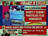 Cabinet portfolios to be out; standby for full list of cabinet portfolio; Modi Cabinet 2.0