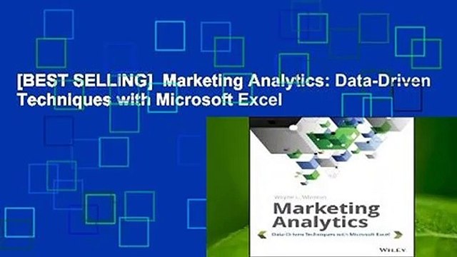 [BEST SELLING] Marketing Analytics: Data-Driven Techniques with Microsoft Excel