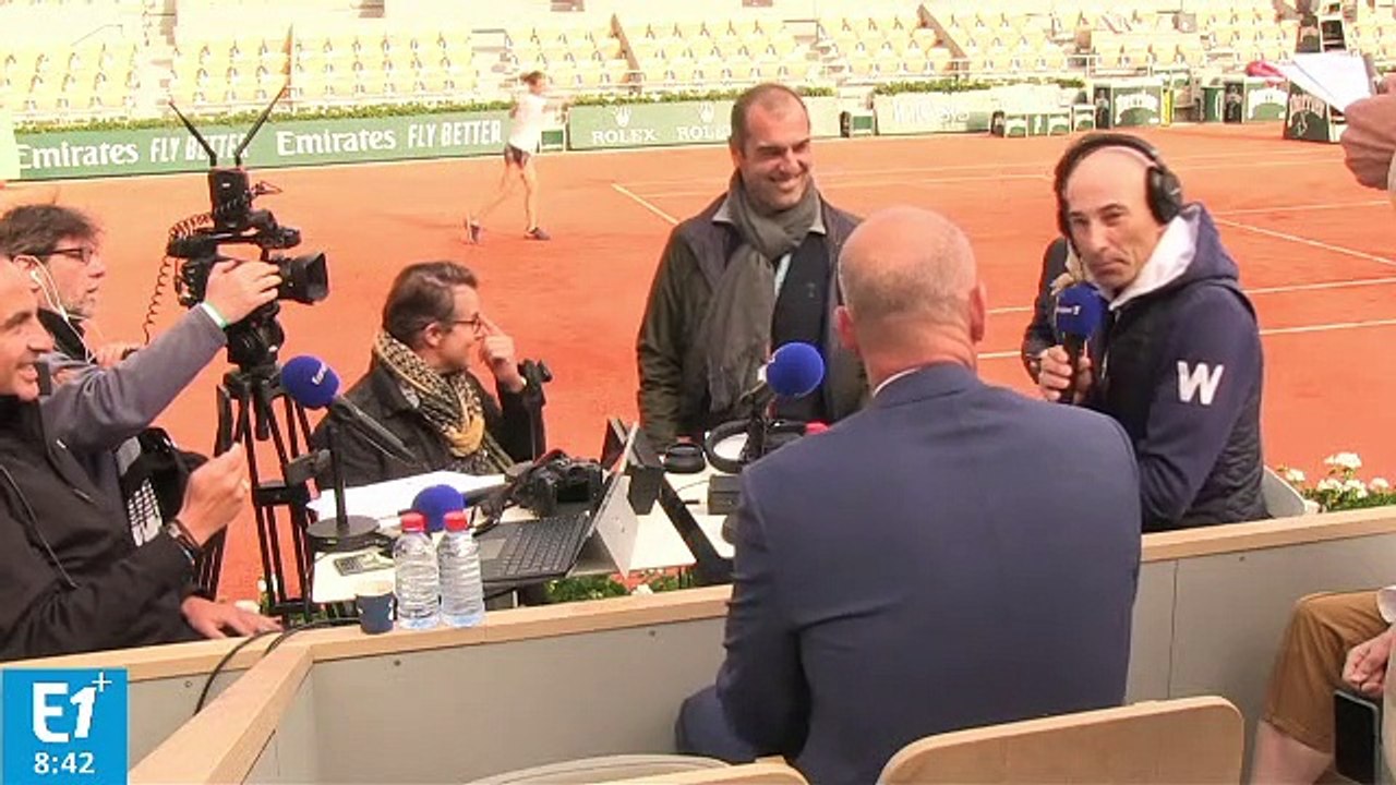 Nelson Monfort : "Les Français peuvent gagner des matchs à Roland Garros...en jouant contre un autre Français !" (Canteloup)