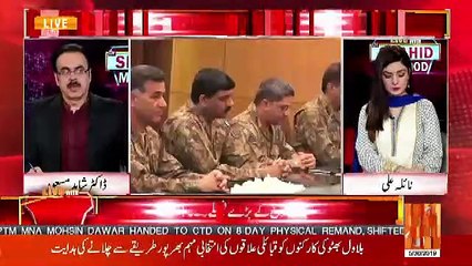 Dr Shahid Masood Teeno Saza Paane Wale Logo Ki Tafsil Batate Hue