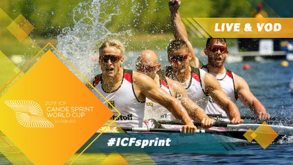 2019 ICF Canoe Sprint World Cup 2 Duisburg Germany / Day 1: Heats
