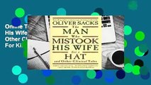 Online The Man Who Mistook His Wife for a Hat and Other Clinical Tales  For Kindle