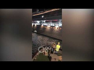 RTV Ora - Kroçera në Vlorë jep SOS për pasagjerin e sëmurë, transportohet në spital