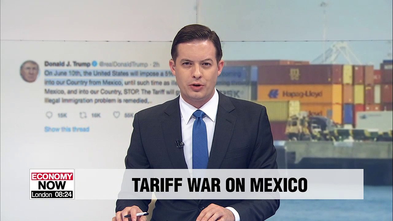 Trump threatens to impose 5 percent tariff on all Mexican imports from June 10