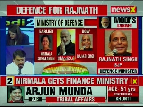 Amit Shah gets home ministry, Rajnath Singh gets finance ministry in Narendra Modi's new cabinet