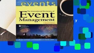 About For Books  The International Dictionary of Event Management  For Kindle