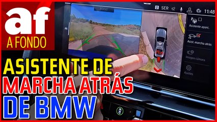 Prueba del asistente de marcha atrás de BMW