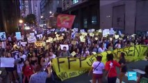 Brazil protests: tens of thousands take to streets against eduation cuts