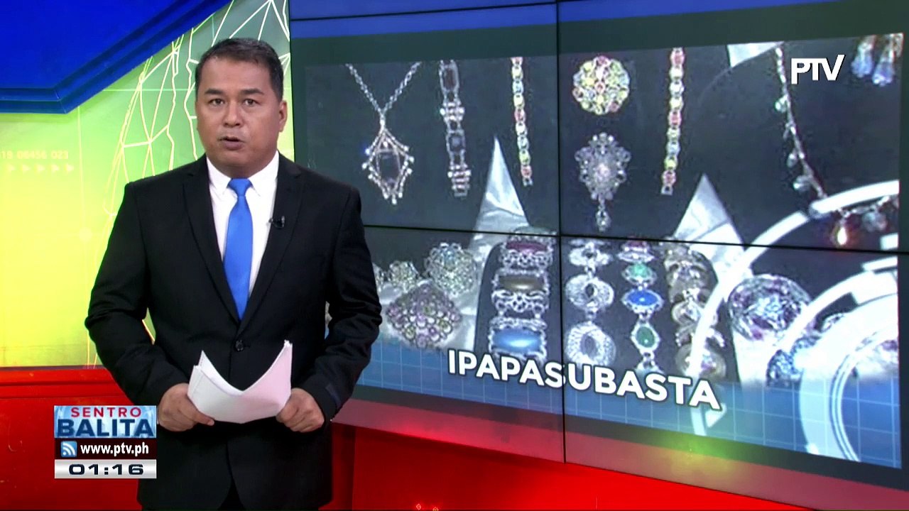 Pres. #Duterte, may 'go signal' sa pag-auction ng Marcos jewelries