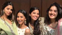 Suhana Khan Looks Sensous While Attending Her Cousin's Wedding In Kolkata