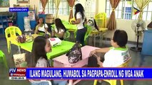 Ilang magulang, humabol sa pagpapa-enroll ng mga anak