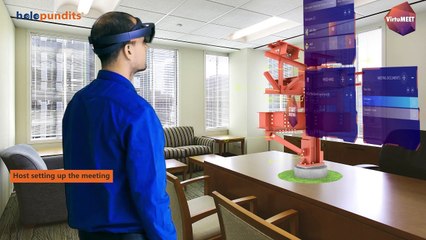 VirtuMeet - An online Meetings and Collaborative Mixed Reality solution from HoloPundits.