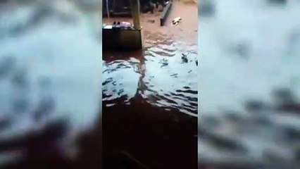 Chuva causa transtornos em Lindoeste